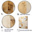 «Beige And Gold Dream Collage I», formes abstraites, art mural-61989607-61989602-19781972