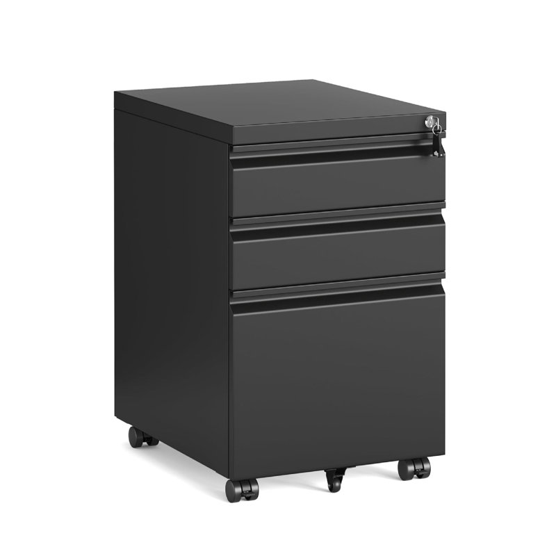 File Cabinet, Black