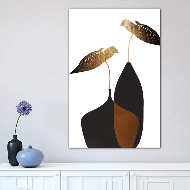 Scandinavian Bouquet by Kubistika - Wrapped Canvas Print, 66.04 cm H x 45.72 cm W x 3.175 cm D