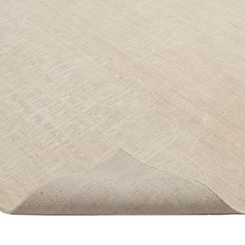 Transitional Wool/Silk Rug - 4' x 7'