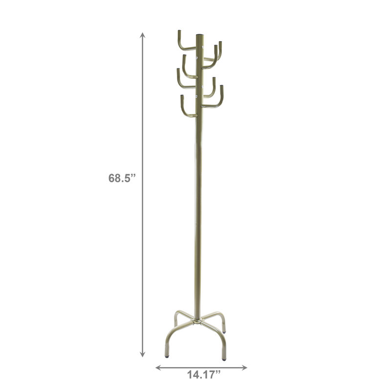 Marlee Metal Coat Rack Green