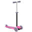 Scooters pour enfants combinant rangement et PP rose et métal avec scooter pour enfants 3 en 1 rose chaud et combinant 22 x 9,5 x 30
