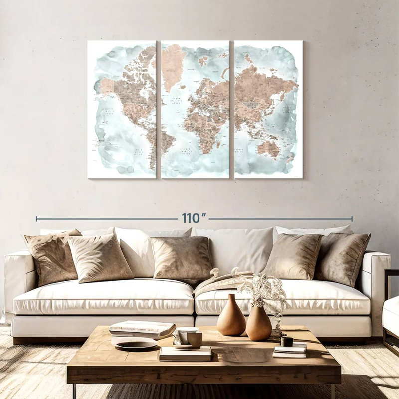 Highly Detailed World Amoriah I, H 48 po x l 74 po