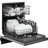 Frigidaire Gallery 24" 52 dBA Built-In Digital Control Dishwasher