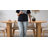 Fohoren Oval Dining Table Double Pedestal Kitchen Table-762420719-781556141