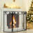 Brynnlea 3 Panel Iron Fireplace Screen
