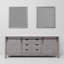Ensemble de meuble-lavabo double l 84 po x P 22 po et miroirs 34 po Marsyas-2103306856-2040975065