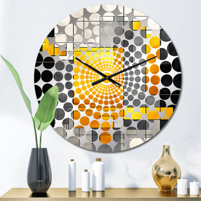 Chisman - Horloge murale géométrique abstraite