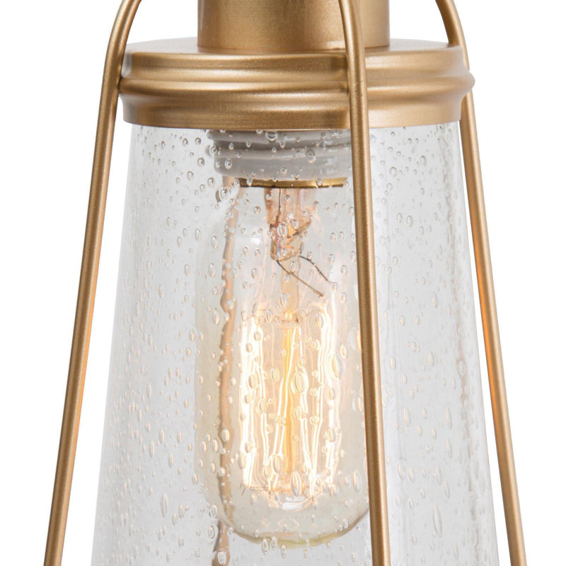 Luminaire suspendu 1 lumière Celoron, Or