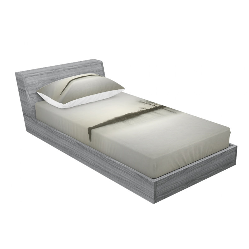 Microfiber Sheet Set, Twin XL Sheet Set with Fitted Sheet