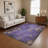 Premium Machine Washable Jacquez AMF1788 Floral Rug-1884609324