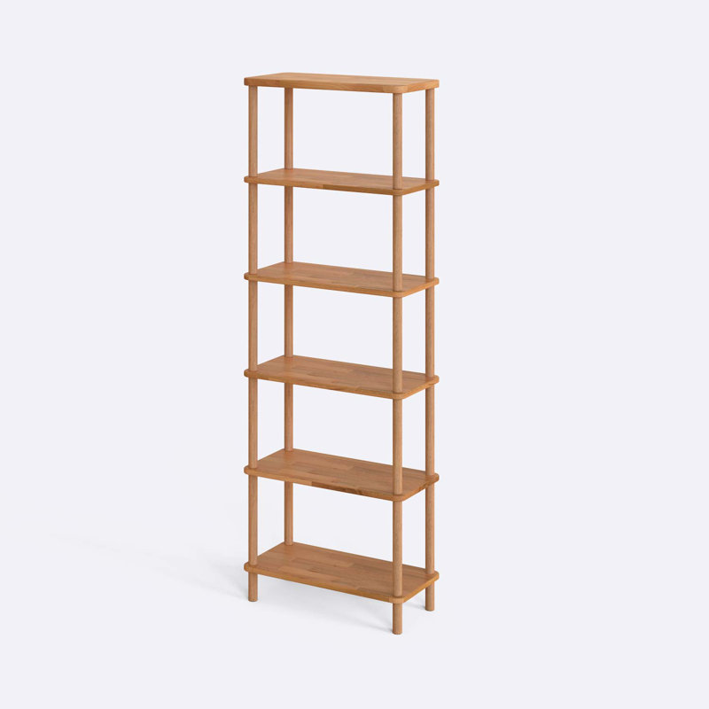 Bibliothèque Cavileer, (5 tablettes) 76 cm H x 51 cm L