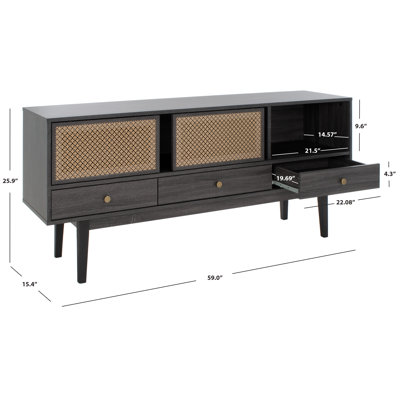 Sand & Stable Esther 58.98'' Media Console & Reviews | Wayfair