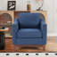 Fauteuil rembourré classique avec garniture cloutée l 30,75 po Idrissi-106918672