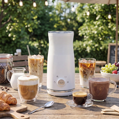 Milk Frother, 4-in-1 Automatic Hot and Cold Foam Maker