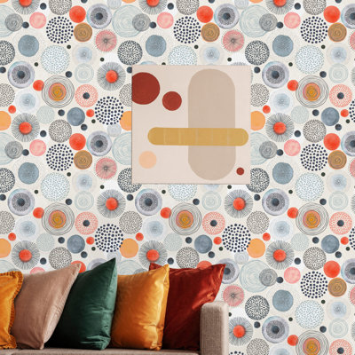 Ataly Peel & Stick Geometric Roll