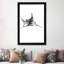 Shark II by Alexis Marcou - Floater Frame Painting on Canvas-66169977-66169978