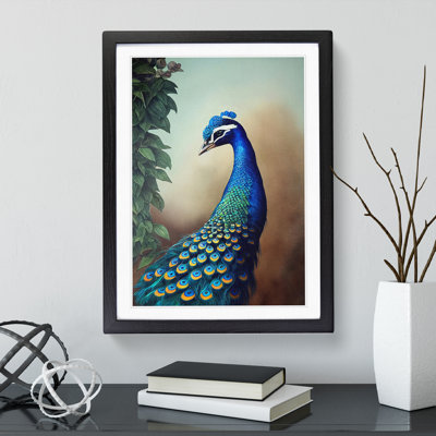 Peacock View No.2 - Wall Art