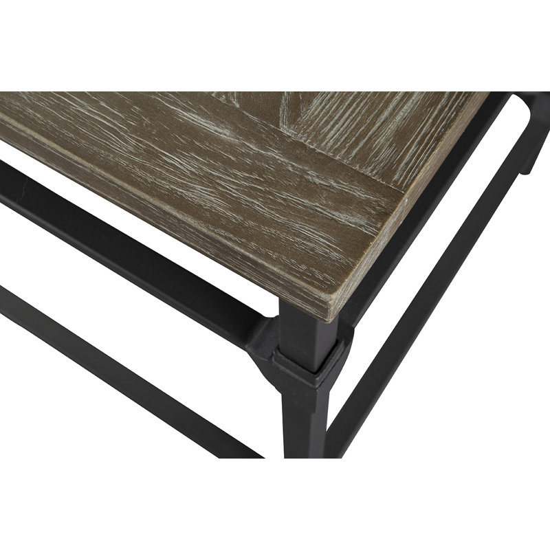 Coldiron Solid Wood End Table