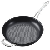 Anolon X Hybrid Cookware Nonstick Frying Pan with Helper Handle, 12-Inch