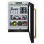 ZLINE Autograph 24 in. Touchstone Beverage Fridge with Stainless Steel Door and Nickel Helix Handle-49127846