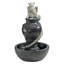 Fontaine sculpturale Viper Dragon avec lumières DEL