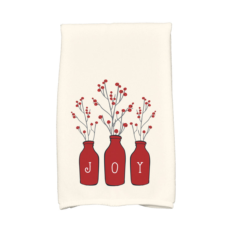 Pena Hand Towel, Red