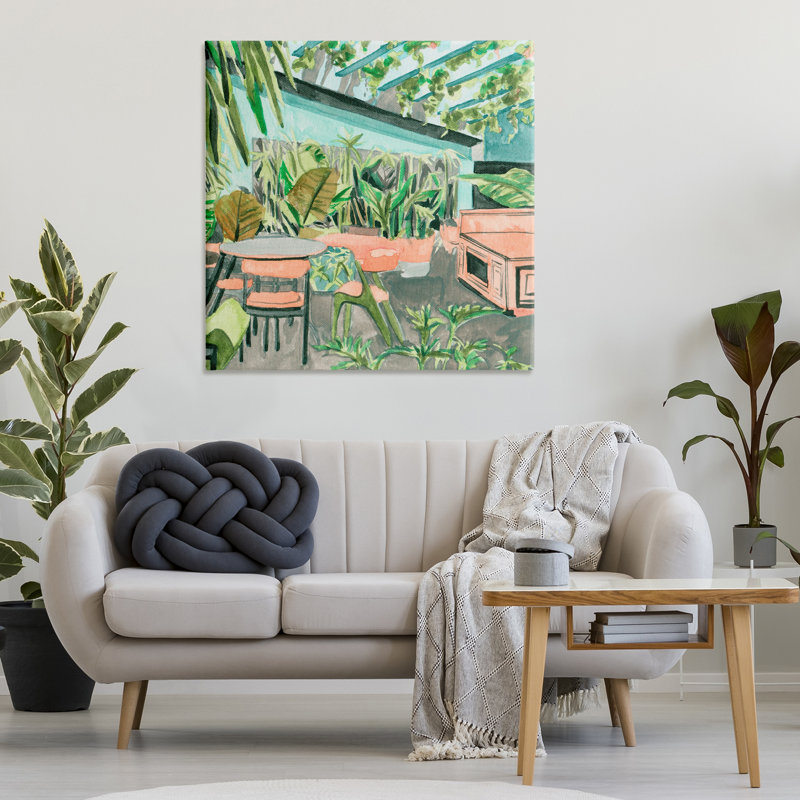 «Greenhouse Plants Café» par Melissa Wang, H 36 po x l 36 po