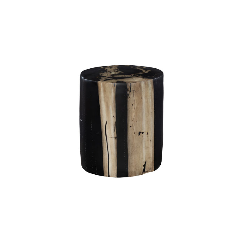 Cast Petrified Wood Stool