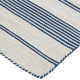 Perci Striped Handmade Navy Area Rug