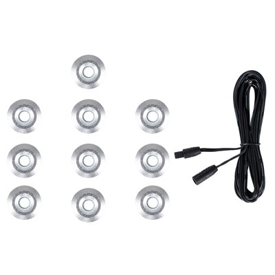 Integrated LED Steel Deck, Step and Rail Light