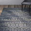 Tapis noir à motif abstrait PUE Pownown-20628833