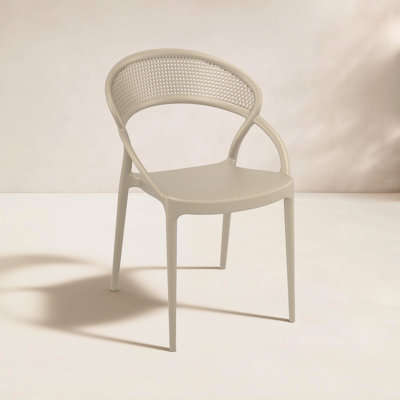 Farrah Outdoor Stacking Dining Armchair