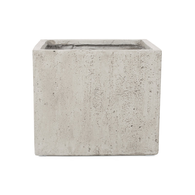 ELLA MGO L 22 Planter Box, White