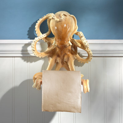 Porte-papier hygiénique mural Octopus Tentacles