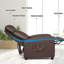 Fauteuil inclinable massant en simili-cuir-1809471056
