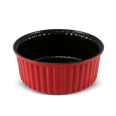 Ceraflame 67,6 oz. Plat de cuisson rond en céramique