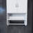 Bathroom Wall Cabinet With Doors, Adjustable Shelves, Towel Bar And Paper Holder, Bathroom Medicine Cabinet-1321129799