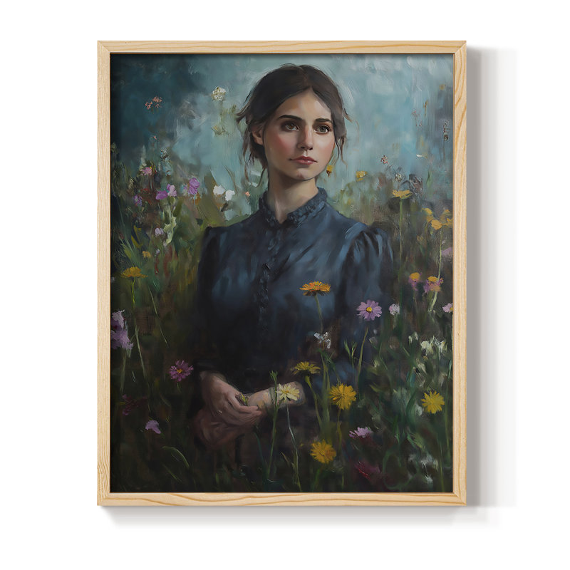 Reproduction encadrée WOMEN Series CCLV - bois massif