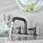 Maesson Collection Two-Handle Widespread Lavatory Bathroom Faucet 1.2 gpm with Drain Assembly - Matte Black-122356314