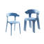 Un ensemble de 4 chaises empilées-1445496254