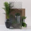 Home Imports Emporium l 30,75 po x H 77,75 po porte coulissante en verre à 4 panneaux de couleur transparente avec fonction coulissante Slient-132289078-132289082-132289086