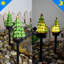 Lampe de jardin solaire en résine