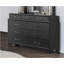 Commode horizontale en bois manufacturé avec 9 tiroirs-1285324971