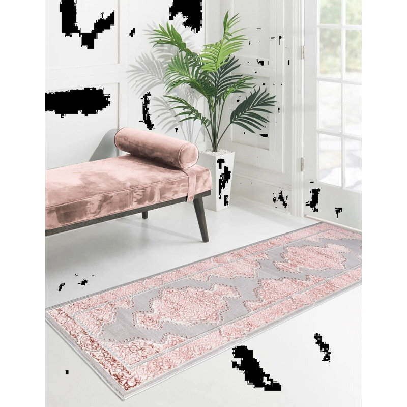 Brecklin Abstract Area Rug, Runner 60 x 220cm