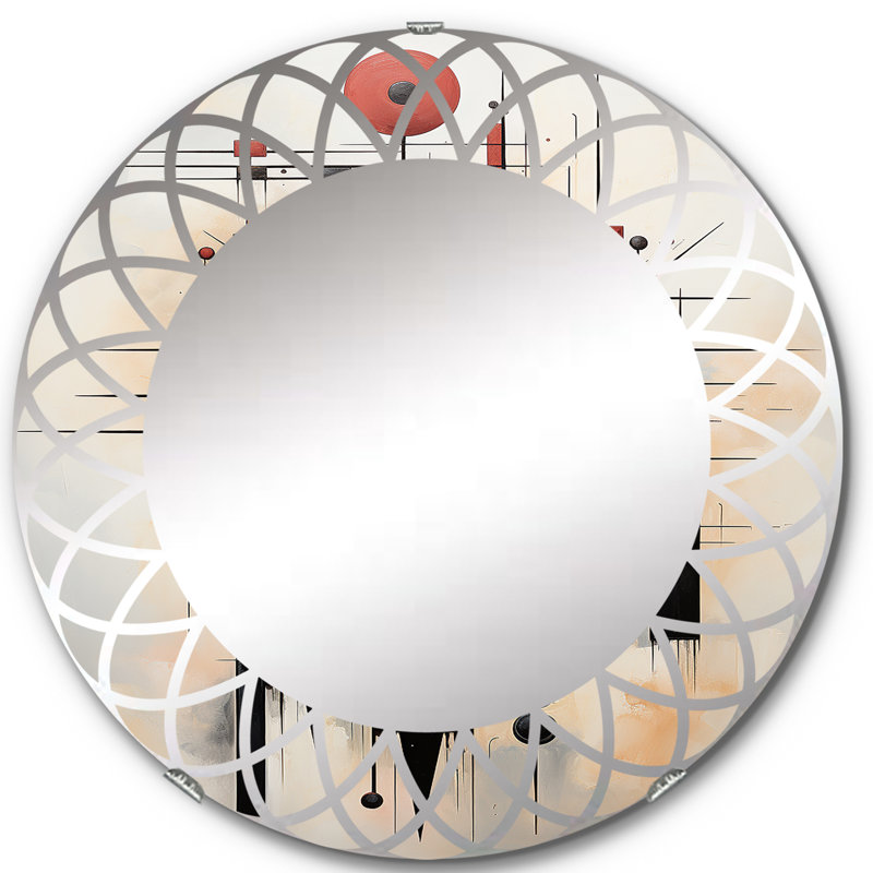 Miroir mural Hedi, 24 po x 24 po