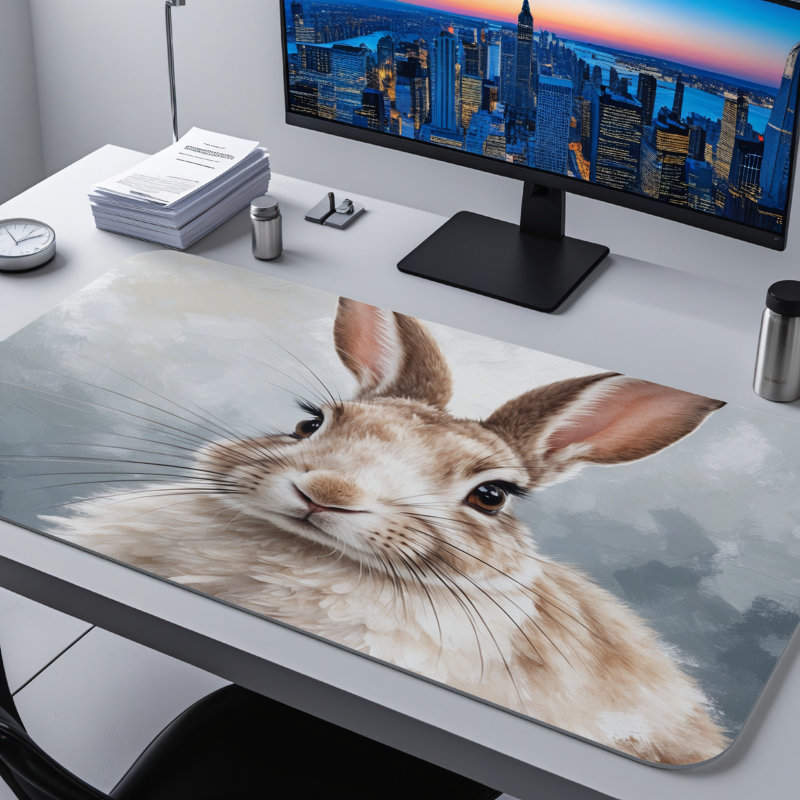 Polyester Desk Pad, 23.6x13.8