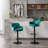 Adjustable Bar Stools with Backrest and Footrest, Set of 2-1137210521
