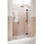 Stellar 49 in. x 78 in. Fully Frameless 3 Panel Inline Hinge Shower Door-1671931774