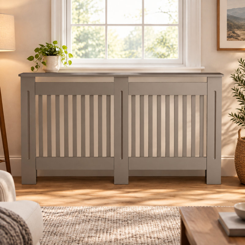Cache-radiateur décoratif pour radiateurs, plinthes et muraux, Brown